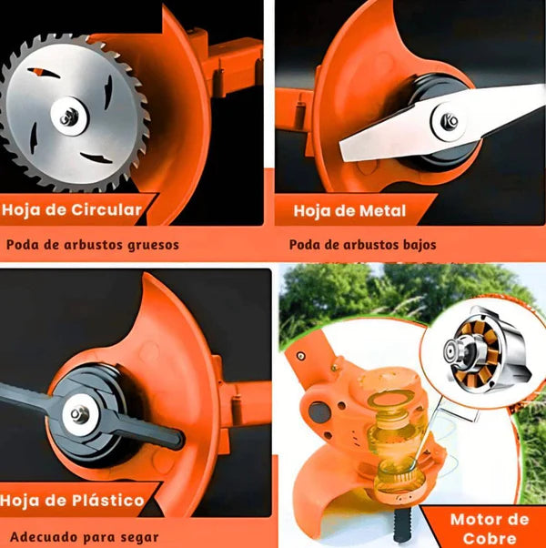 Mini cortacésped inalámbrico de 48V potencia y libertad para un jardín siempre perfecto